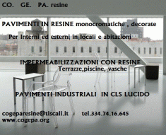 CO.GE.PA. RESINE pavimentazioni , impermeabilizzazioni in resina